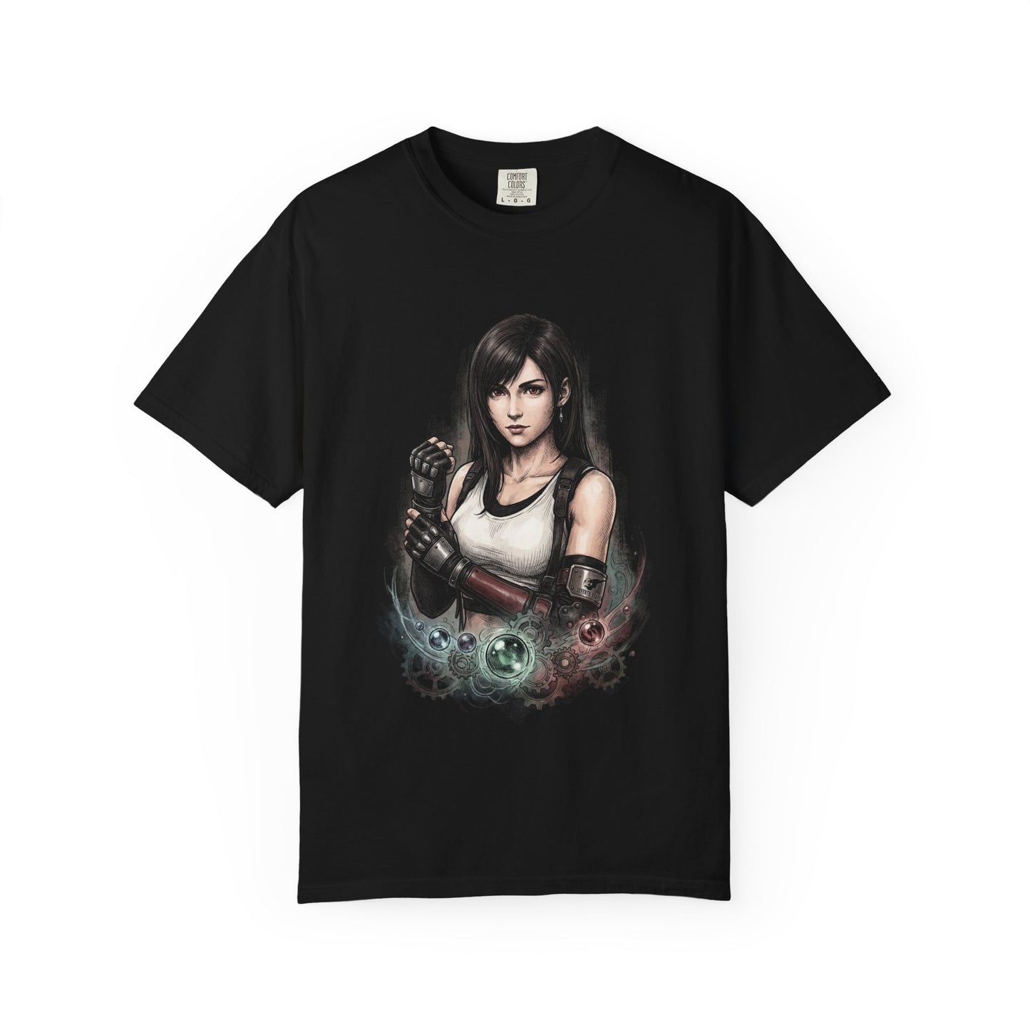Final Fantasy 7 Tifa Lockhart Martial Arts Mastery Design Premium T-Shirt