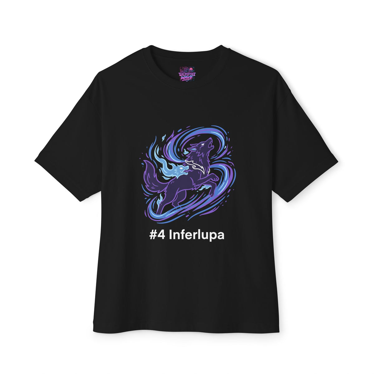 Inferlupa Aniimo Minimalist Creature Art - Oversized Premium Tee
