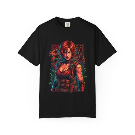Dino Crisis Regina Tactical Outfit Red Hair Icon Premium T-Shirt