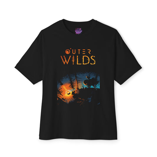 Outer Wilds Time Loop – Timber Hearth Space Adventure Premium Oversized Unisex T-Shirt