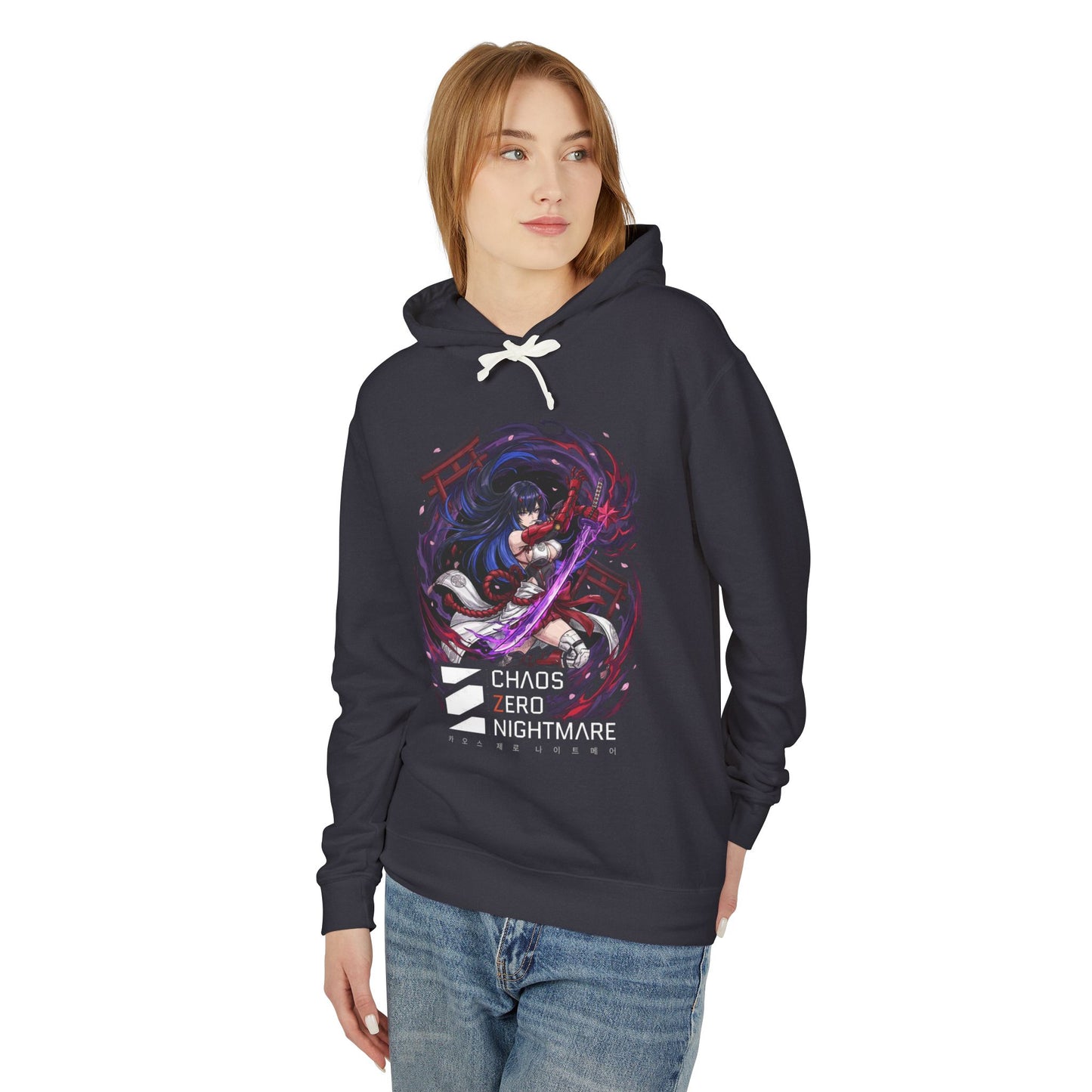 Chaos Zero Nightmare Chizuru Epic Illustration Unisex Premium Hoodie