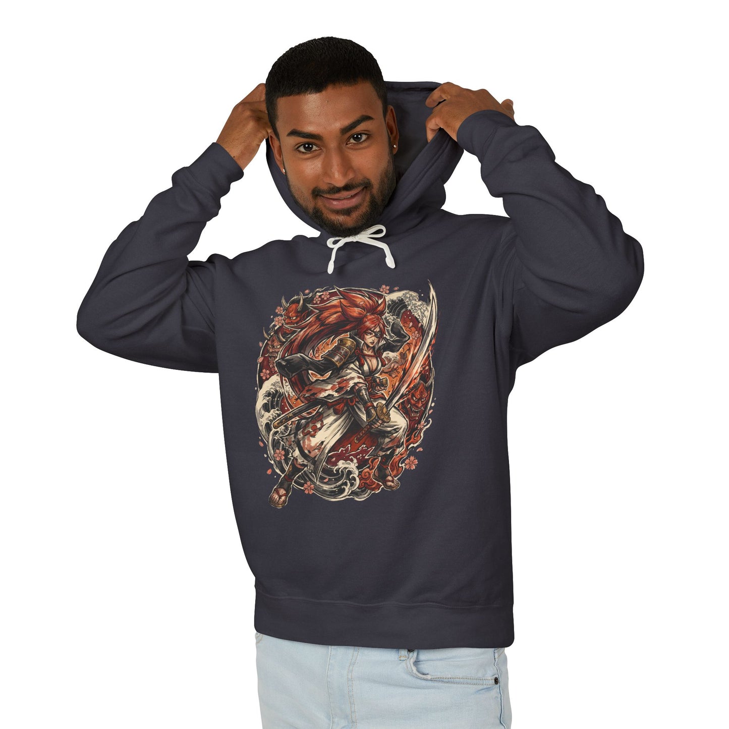 Baiken GG: Claw Hook & Katana Combo Legend Unisex Premium Hoodie