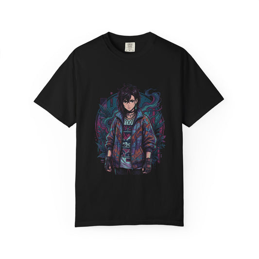 Momo Ayase Dandadan Spirit Medium Pink Hair Icon Premium T-Shirt