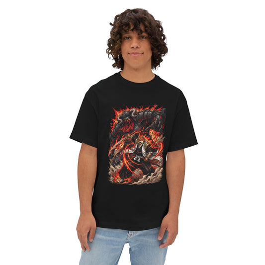 Sajin Komamura Bleach Golden Eyes Towering Shinigami Premium Oversized Unisex T-Shirt