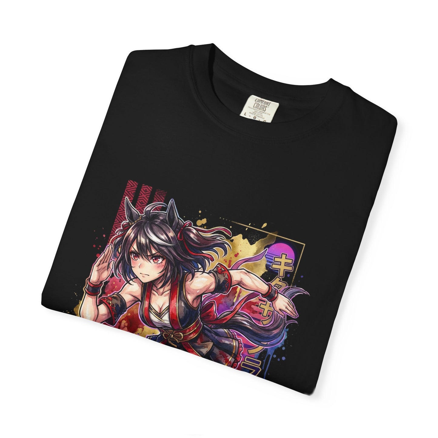 Kitasan Black Umamusume Shimenawa Bow Thigh Stockings Icon Premium T-Shirt