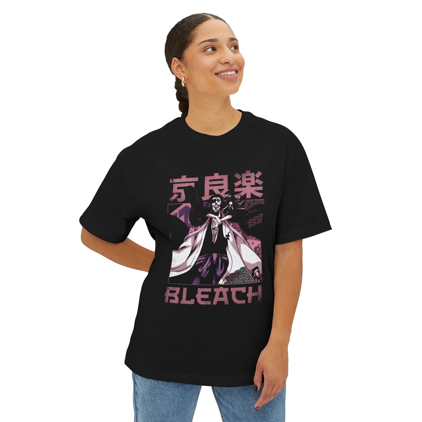 Kyouraku Shunsui 8th Division Captain Premium Oversized Unisex T-Shirt