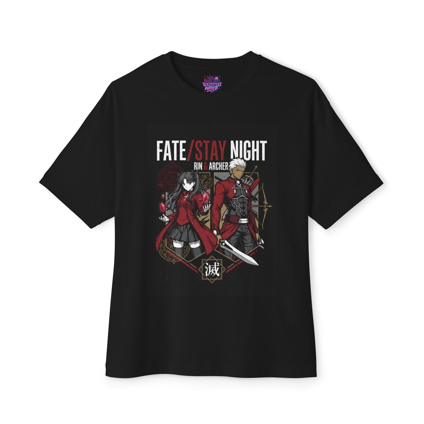 Saber Artoria Pendragon Fate Stay Night King of Knights Premium Oversized Unisex T-Shirt