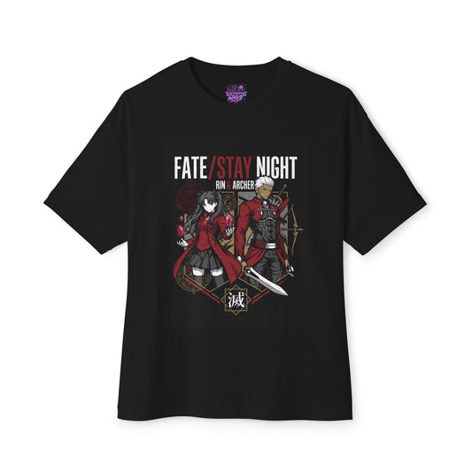 Saber Artoria Pendragon Fate Stay Night King of Knights Premium Oversized Unisex T-Shirt