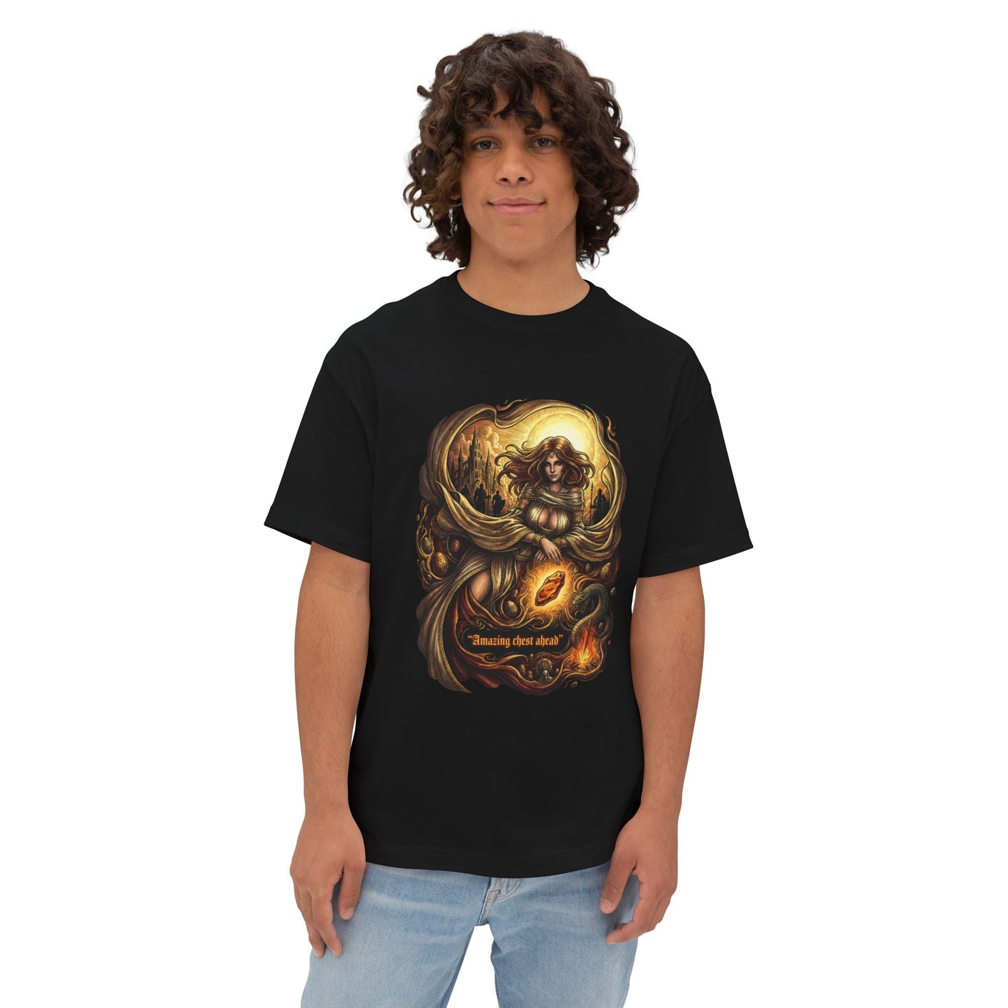 Sunlight Princess Gwynevere Covenant Art Premium Oversized Unisex T-Shirt