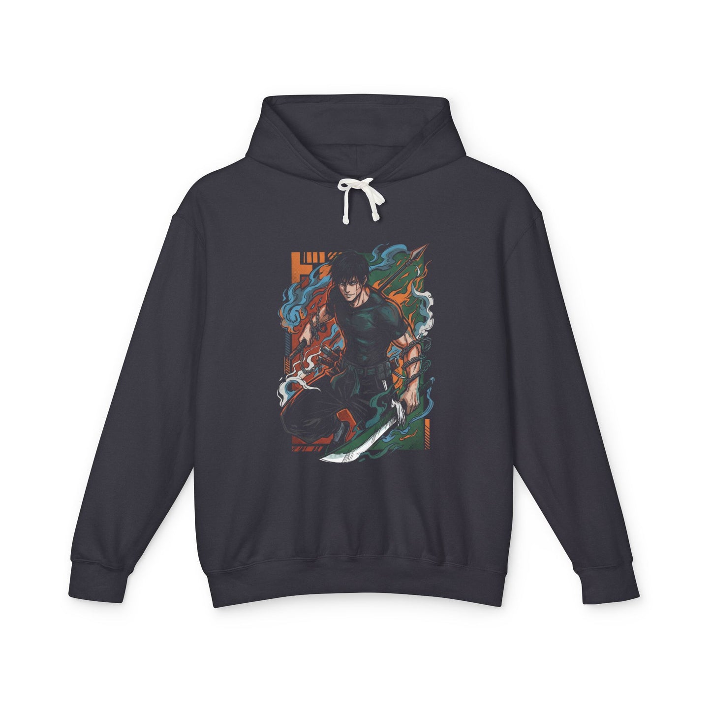 Toji Fushiguro JJK Black Shirt Muscular Icon Unisex Premium Hoodie