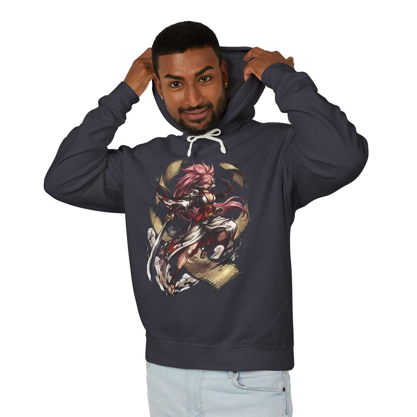 Baiken Guilty Gear Japanese Descent Revenge Seeker Art Unisex Premium Hoodie