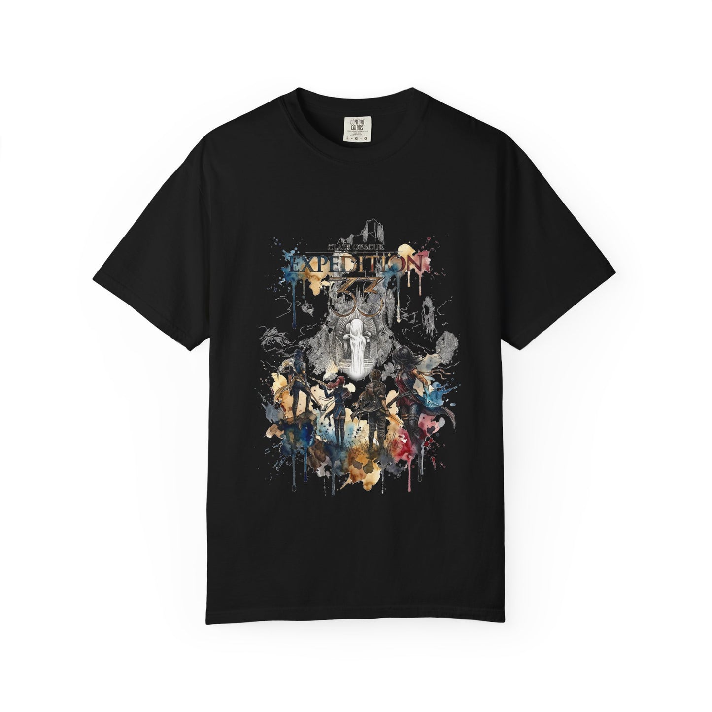 Paintress Clair Obscur Expedition 33 Retro JRPG Battle Icon Premium T-Shirt