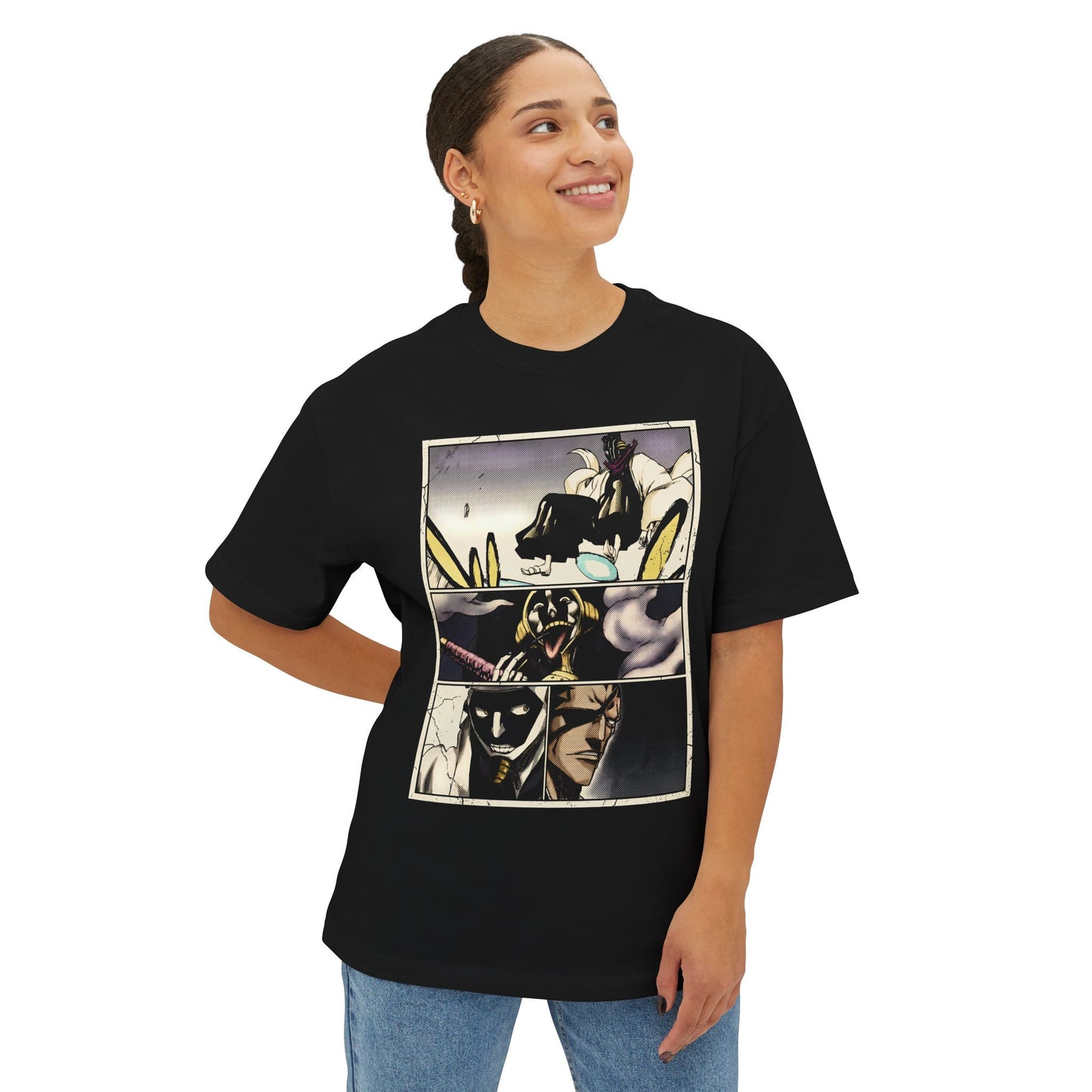 Ulquiorra Bleach Anime Streetwear Graphic Tee - Oversized Premium Tee