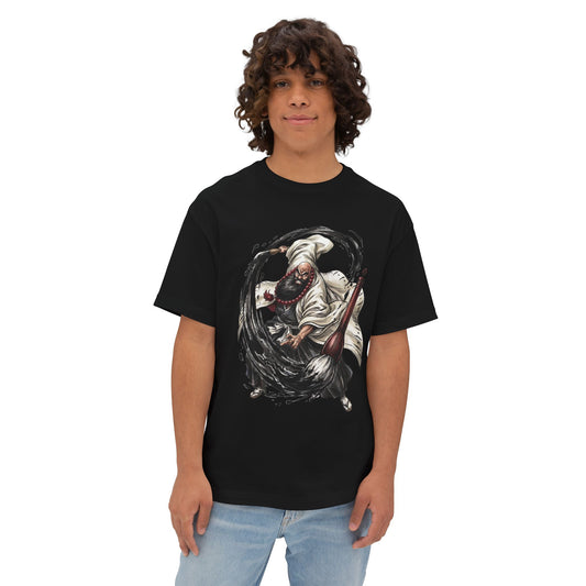 Ichibē Hyōsube Bleach Zero Division Leader Illustration Premium Oversized Unisex T-Shirt