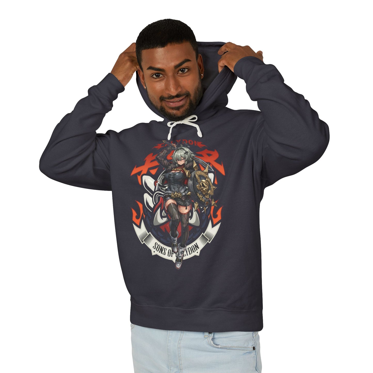 Sons of Calydon Caesar King Zenless Zone Zero Pose Unisex Premium Hoodie