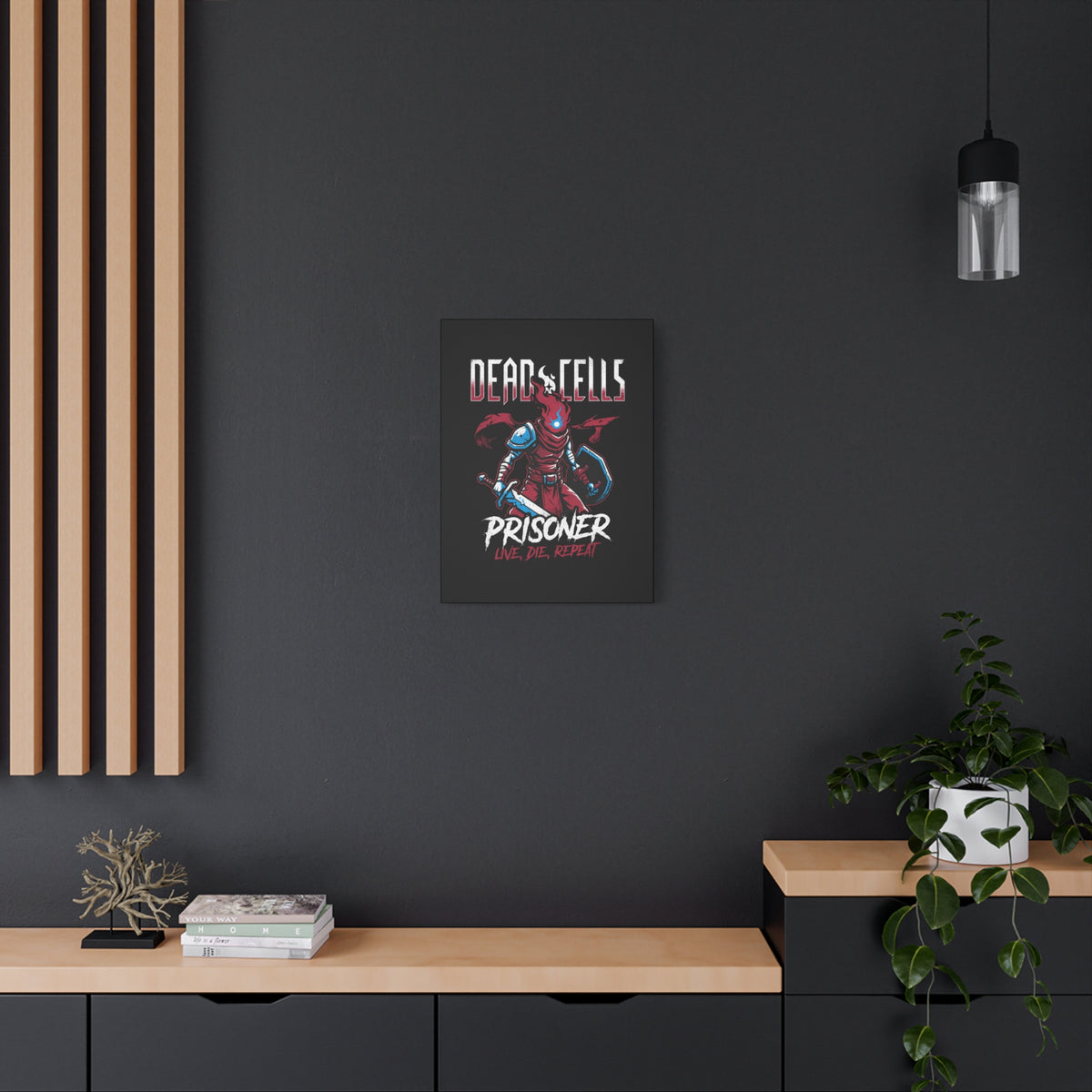 Dead Cells Prisoner Live Die Repeat Canvas Print