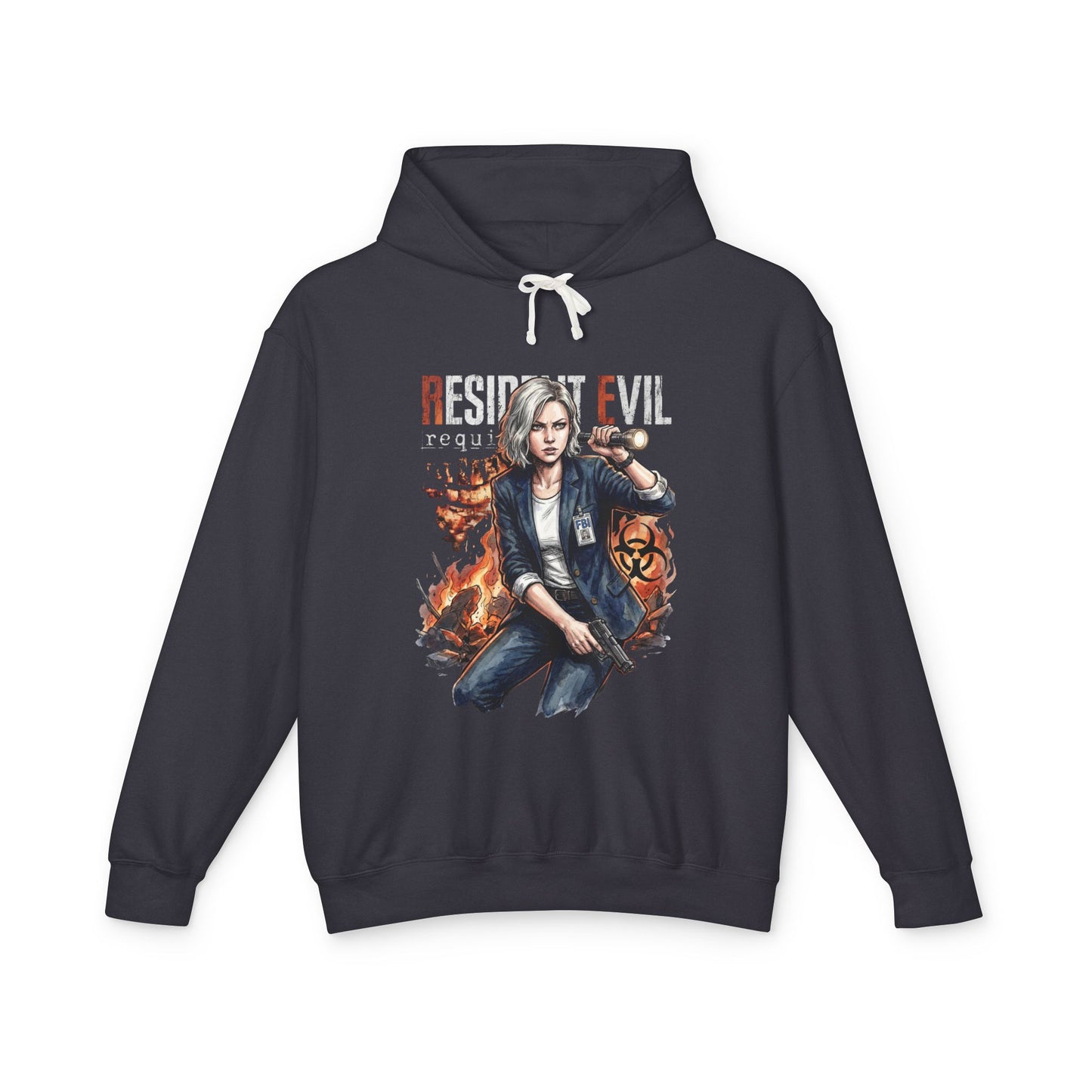 Grace Ashcroft RE9 Non-Combat Heroine Raccoon Legacy Design Unisex Premium Hoodie