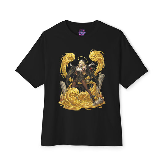 Chaos Zero Nightmare Orlea Gold Slime Pillars Fan Art Oversized T-Shirt
