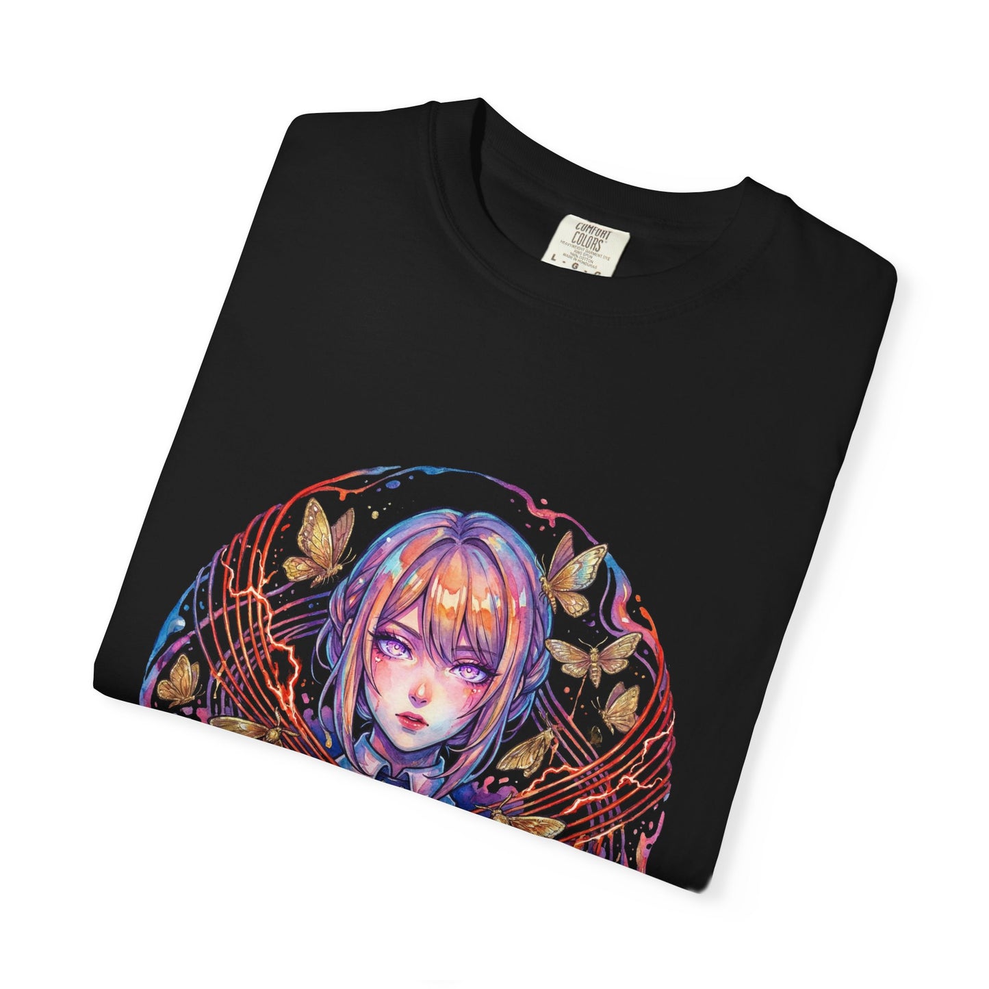 Evelyn Chevalier ZZZ Red Burning Tethers Portrait Premium T-Shirt