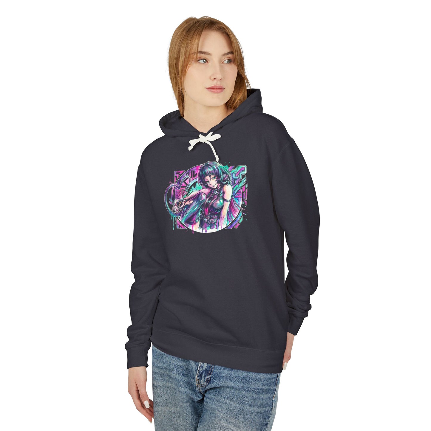 Jane Doe ZZZ Fanged Metal Build Unisex Premium Hoodie