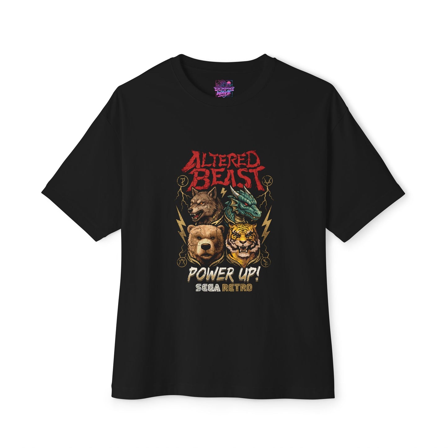 Altered Beast Beast Warriors Gaming Graphic Tee Premium Oversized Unisex T-Shirt