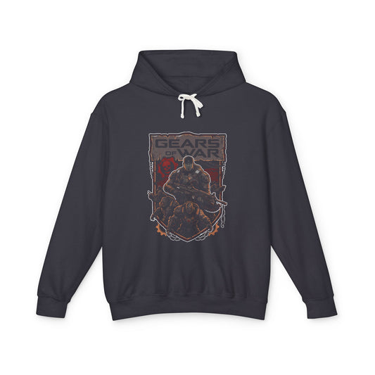 Gears of War Delta Squad Crimson Omen Crest Fan Art Hoodie