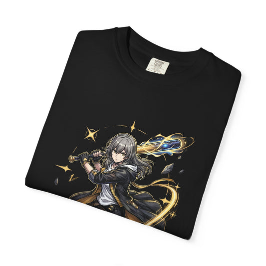 Honkai Star Rail Stelle Gray Eyes Preservation Fire Art Premium T-Shirt