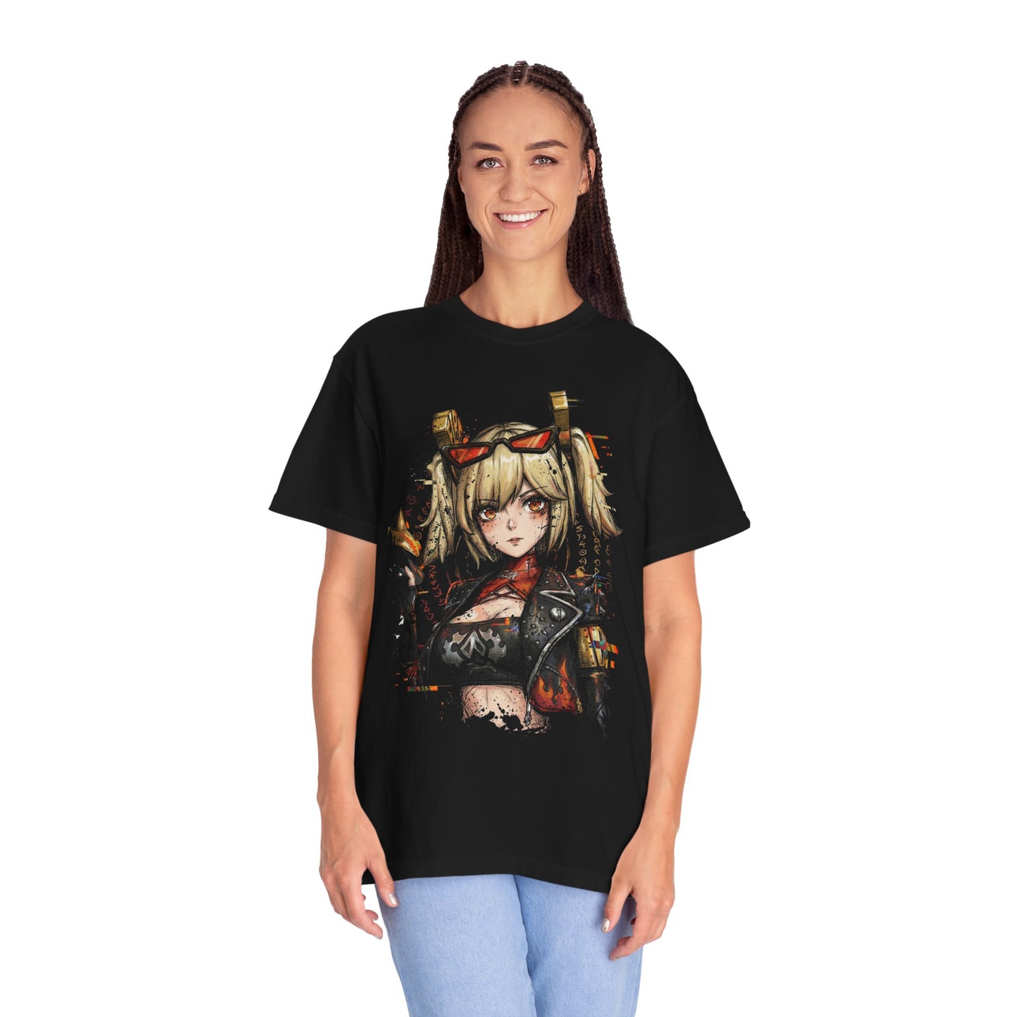 Zenless Zone Zero Burnice White Afterburner Flame Burst Design Premium T-Shirt