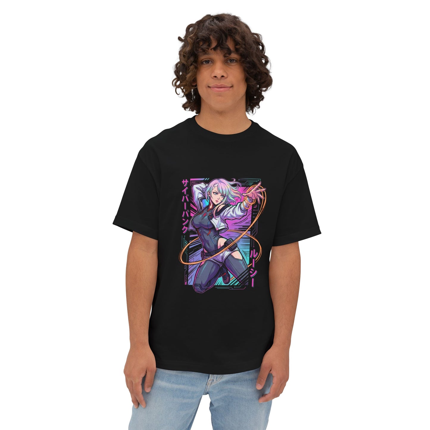 Lucy GG: First Guest Character in Guilty Gear History Premium Oversized Unisex T-Shirt