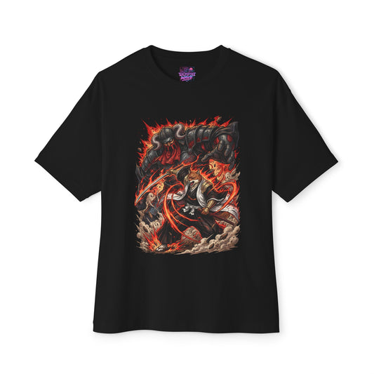 Sajin Komamura Bleach Golden Eyes Towering Shinigami Premium Oversized Unisex T-Shirt