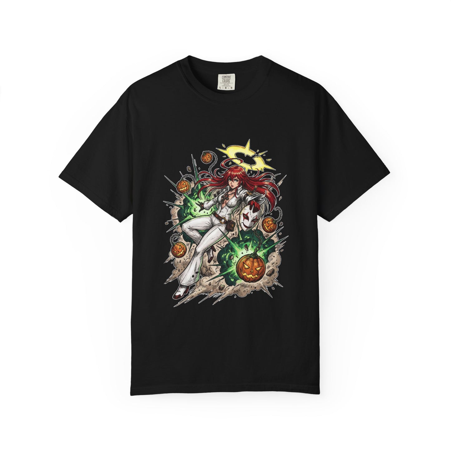 Jack-O Guilty Gear Strive: Energetic Halloween Rushdown Premium T-Shirt