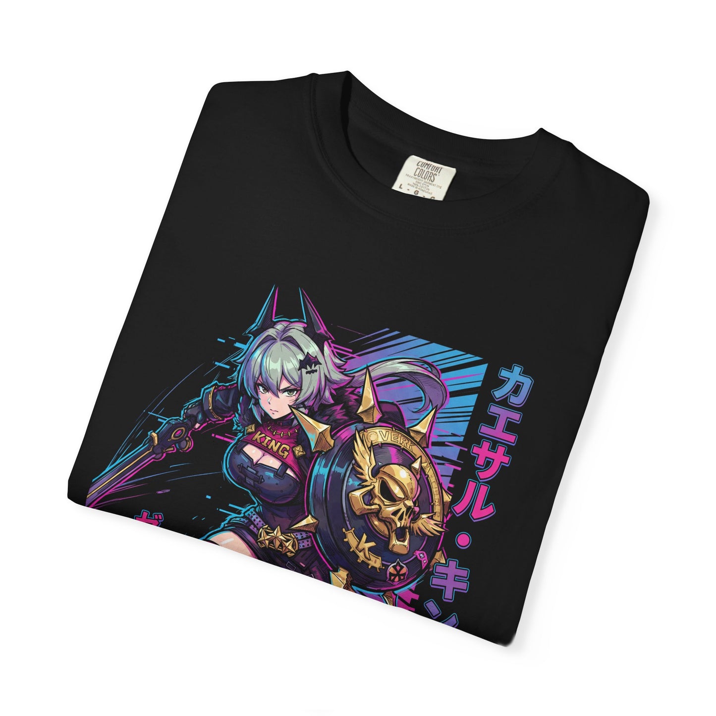 Caesar King Zenless Zone Zero Synthwave Retro Neon Premium T-Shirt