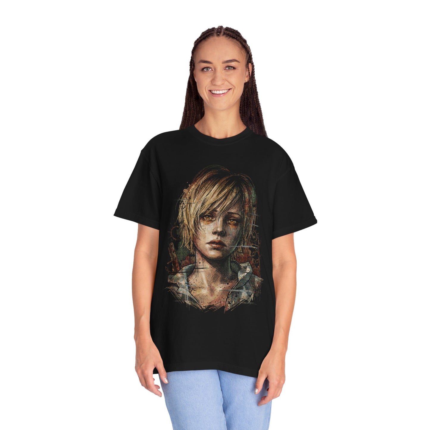 Silent Hill 3 Heather Mason God Birth Otherworld Portrait Premium T-Shirt