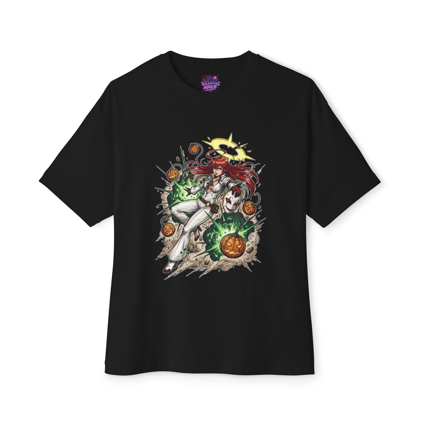 Jack-O Guilty Gear Strive: Energetic Halloween Rushdown Premium Oversized Unisex T-Shirt
