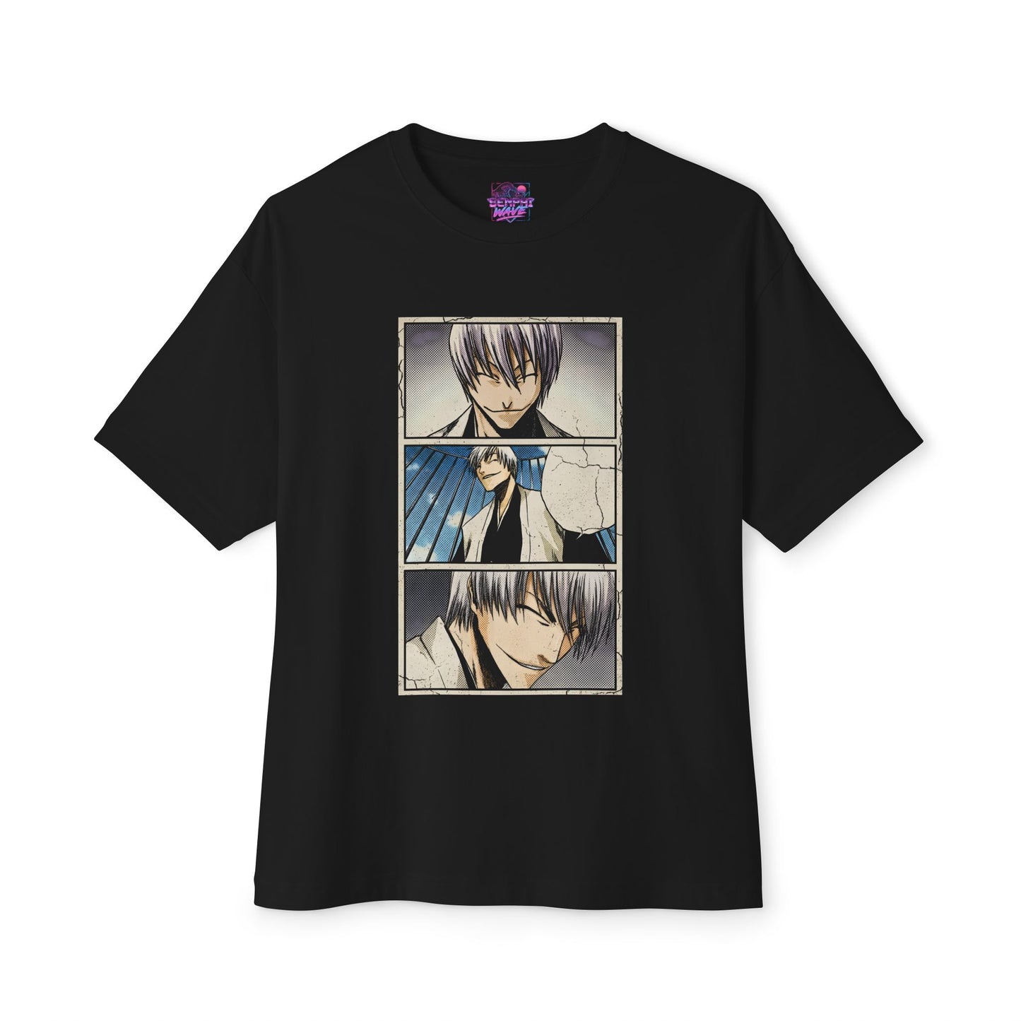 Gin Ichimaru Bleach Iconic Anime Manga Panel Tee