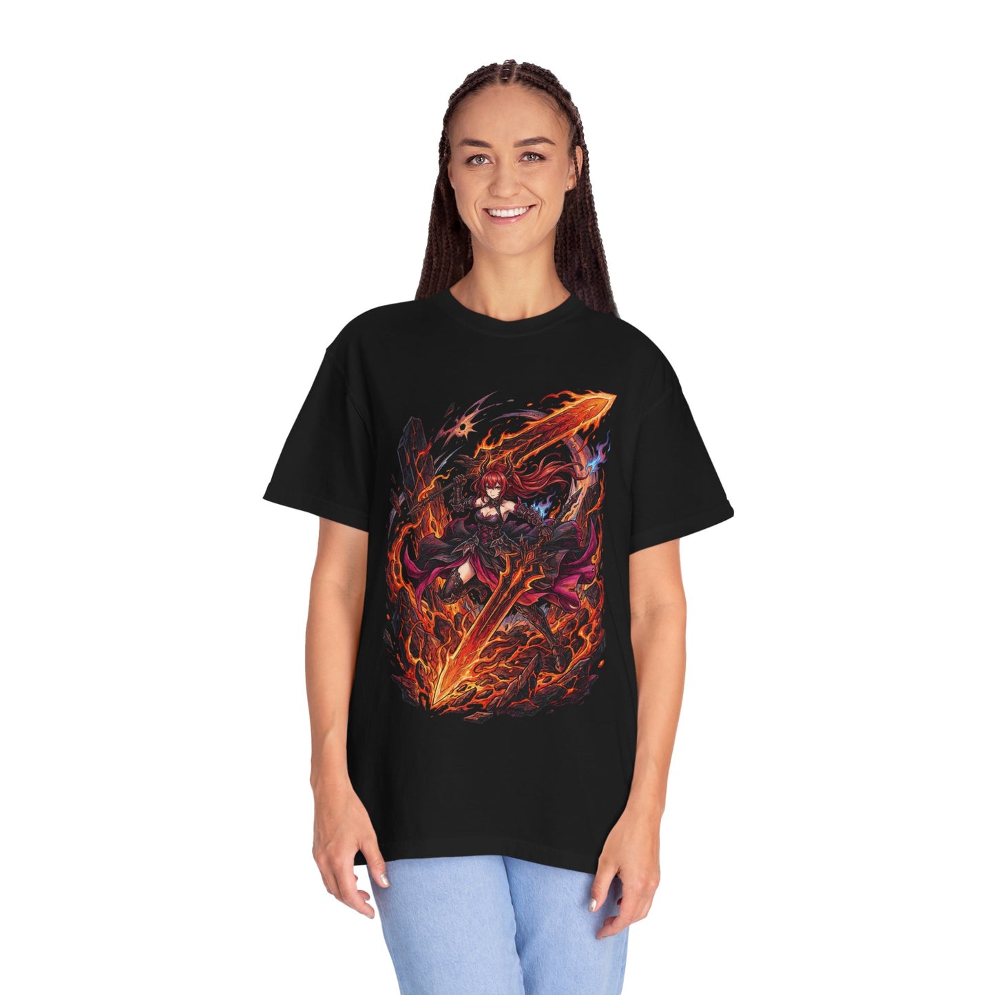 Arknights Endfield Laevatein Qingming Sword Silent Fury Premium T-Shirt