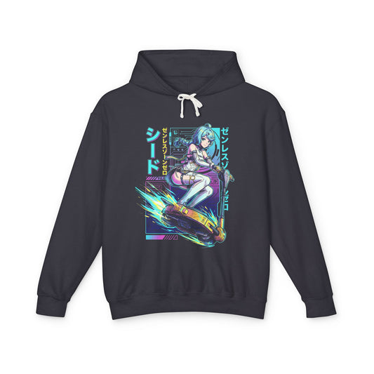 Zenless Zone Zero Seed Retro Retrowave Electric Demon Unisex Premium Hoodie