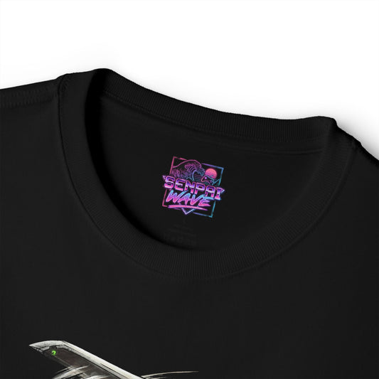 Guilty Gear Ramlethal Greatsword Green Energy Fan Art Oversized T-Shirt