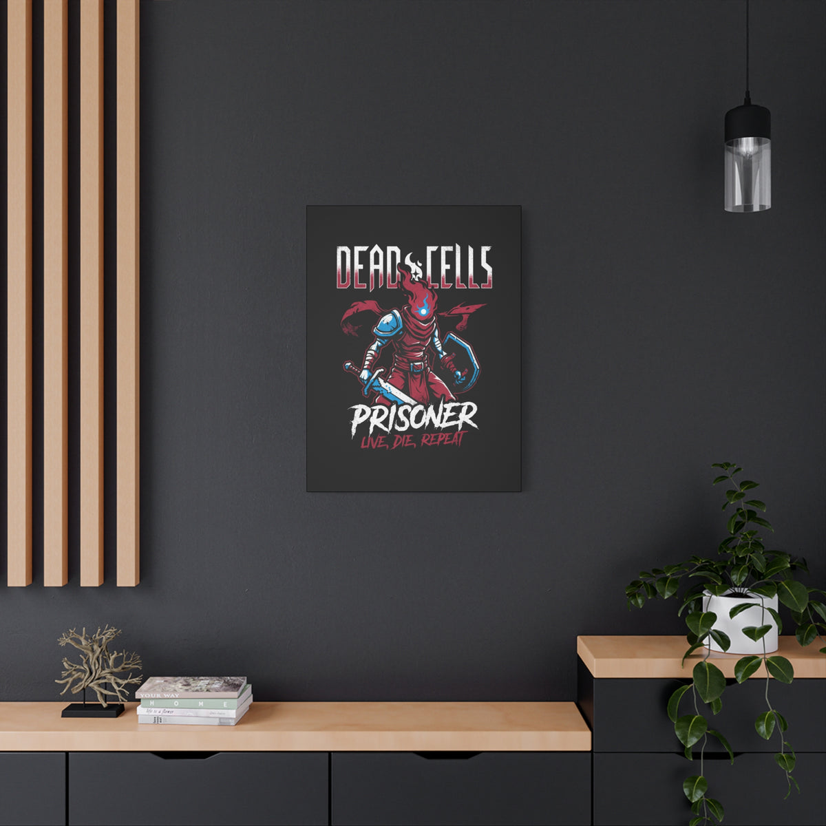 Dead Cells Prisoner Live Die Repeat Canvas Print