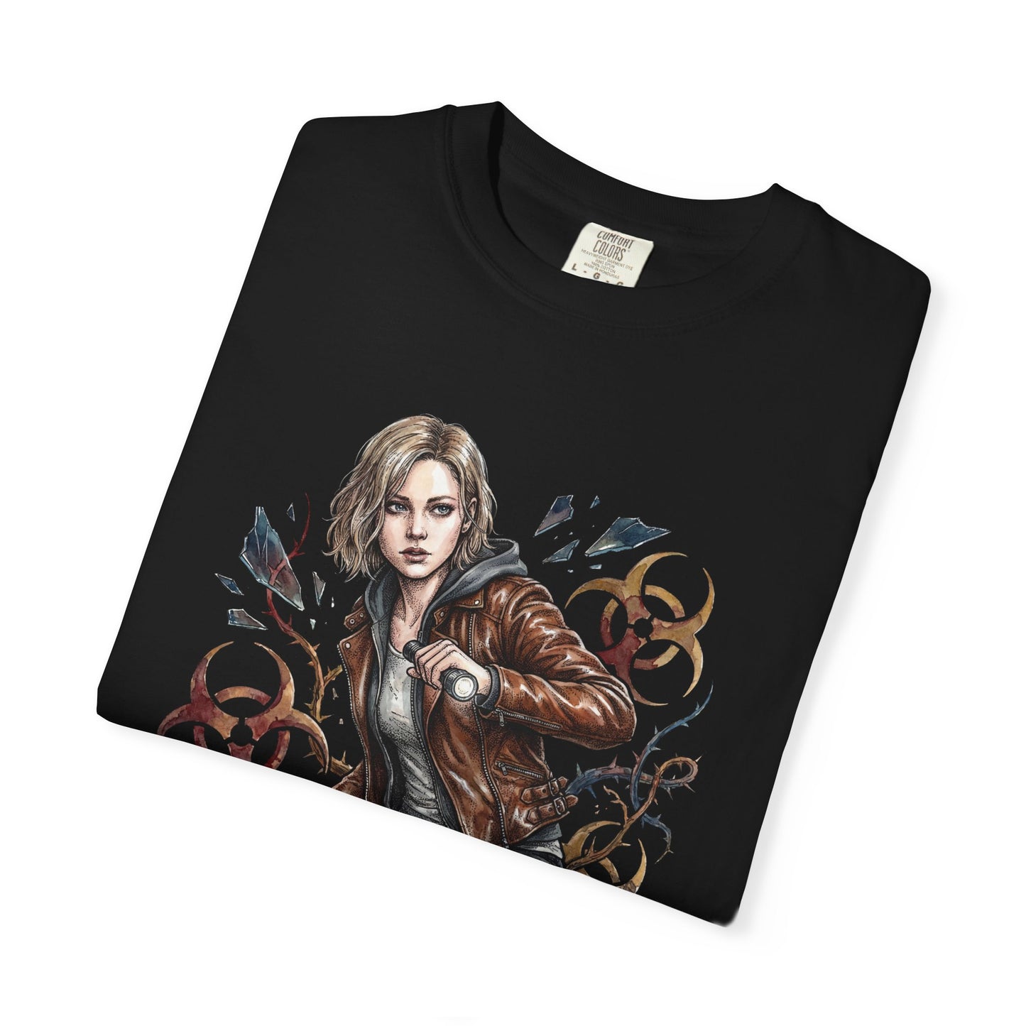 Resident Evil 9 Grace Ashcroft Raccoon Press Legacy Tribute Art Premium T-Shirt