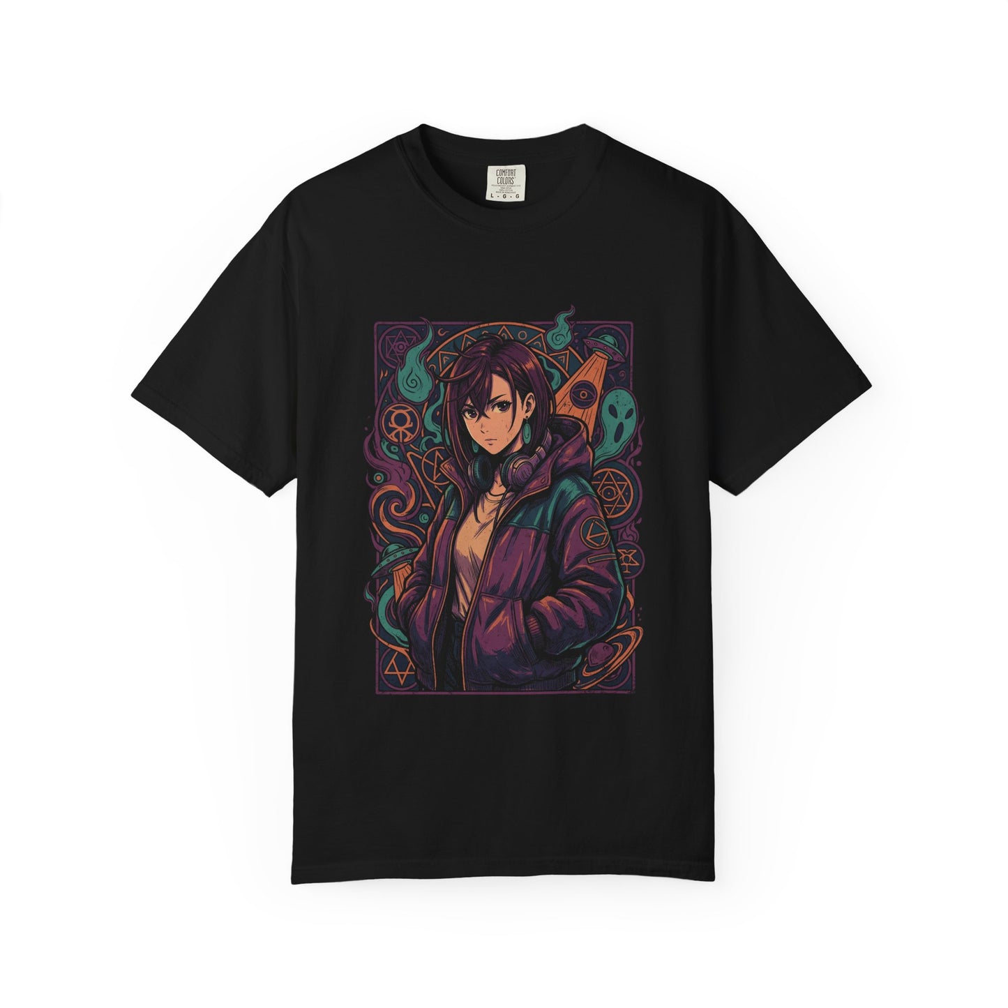Dandadan Momo Ayase Spirit Medium Battle Portrait Premium T-Shirt