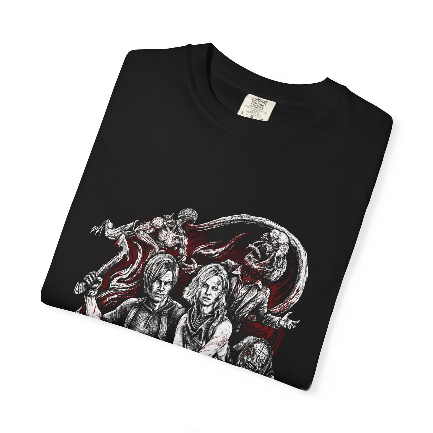 Leon S Kennedy RE9 Chainsaw Chaos Veteran Agent Portrait Premium T-Shirt