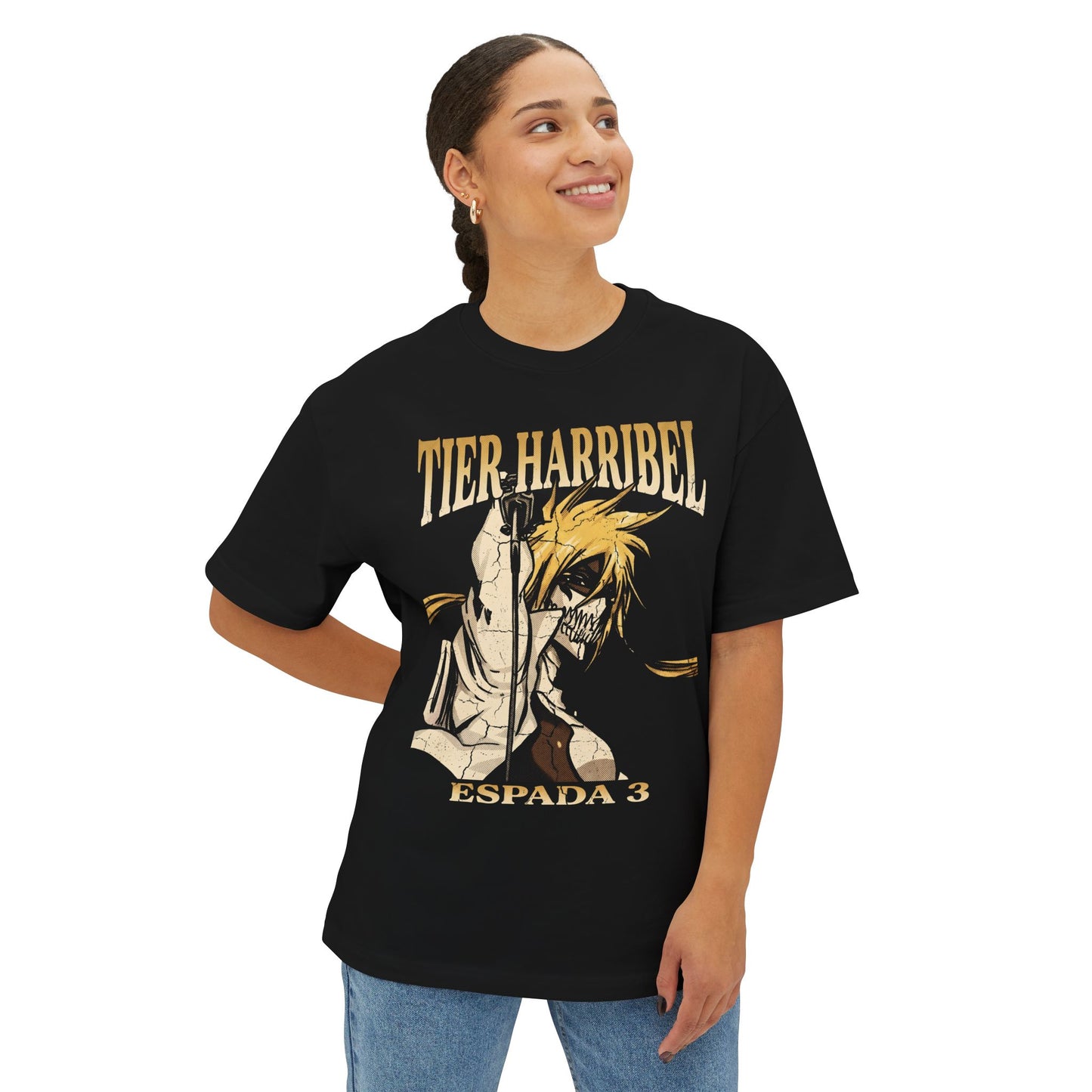 Tia Halibel Distressed Vintage Bleach Streetwear Shirt