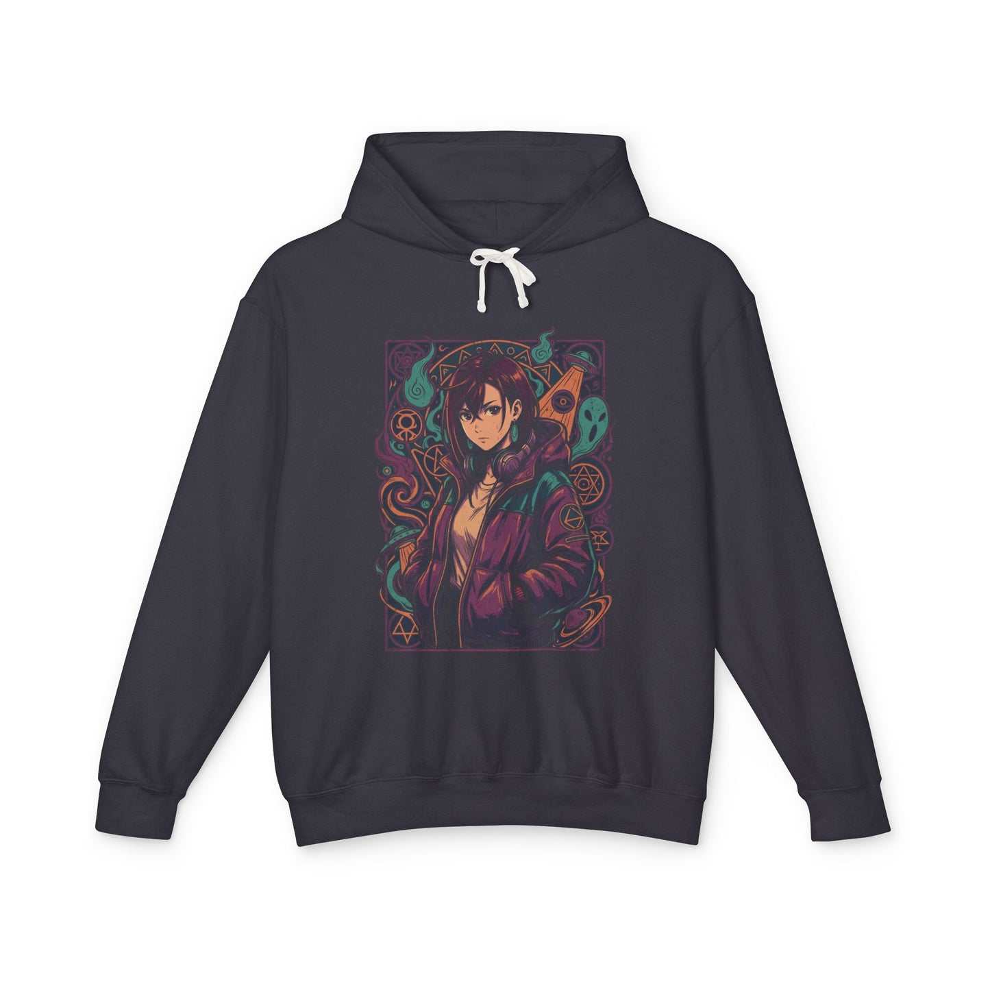 Dandadan Momo Ayase Spirit Medium Battle Portrait Unisex Premium Hoodie