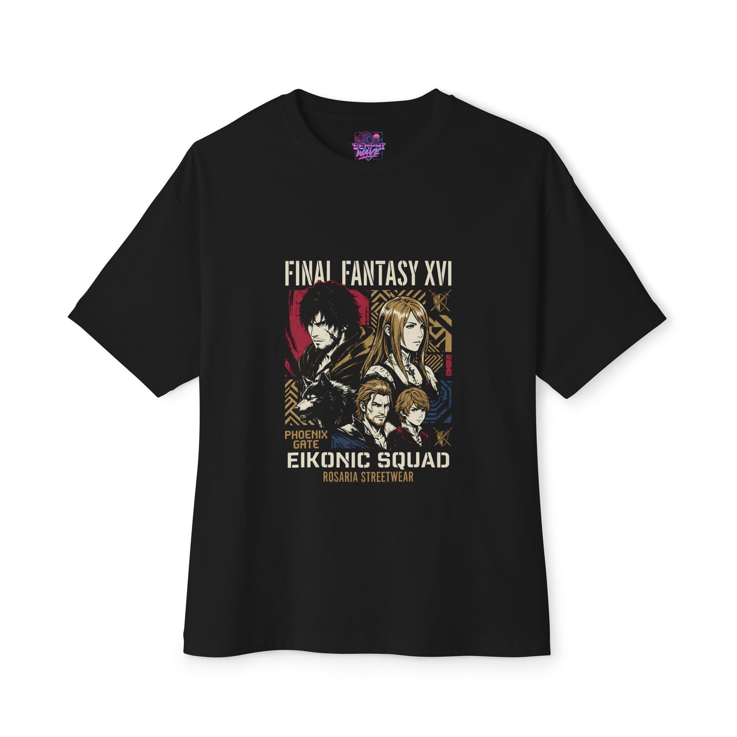 Clive Rosfield Final Fantasy XVI Phoenix Dominant Hero Premium Oversized Unisex T-Shirt