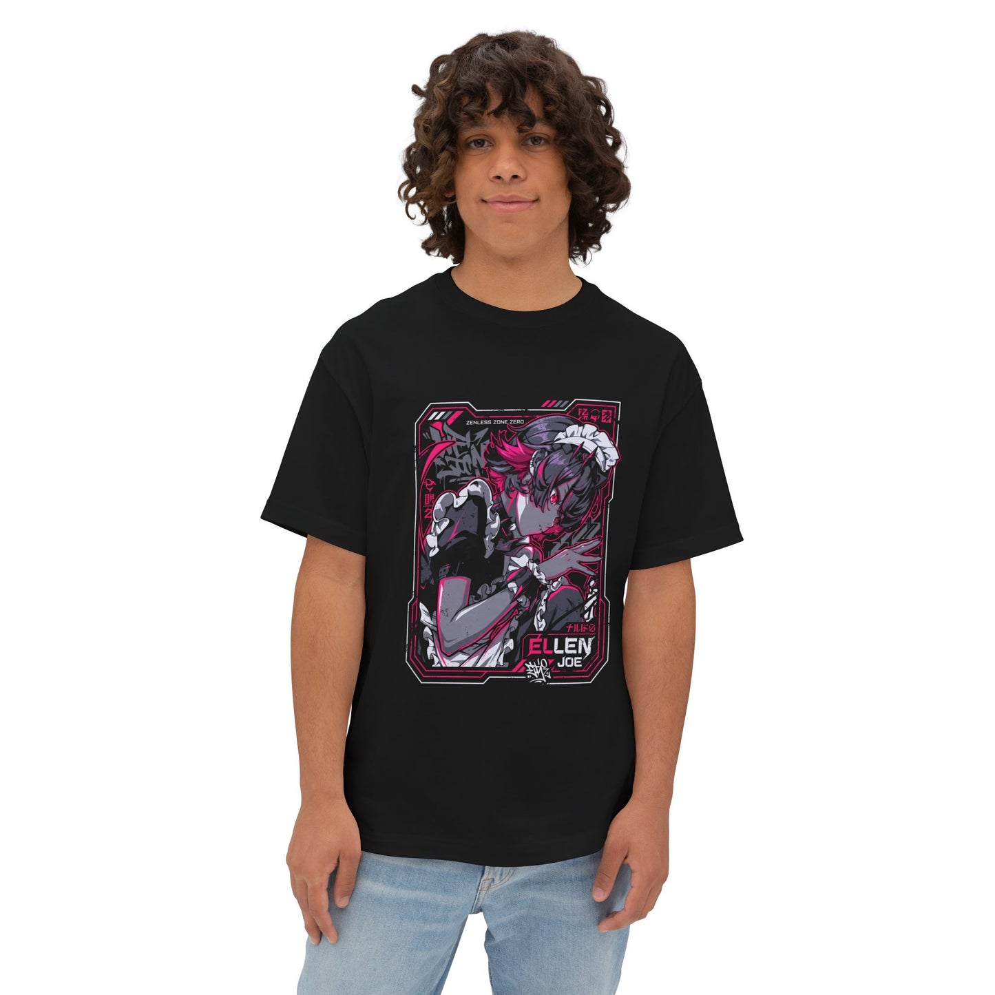 Zenless Zone Zero Ellen Joe Anime Gaming Graphic Tee Premium Oversized Unisex T-Shirt