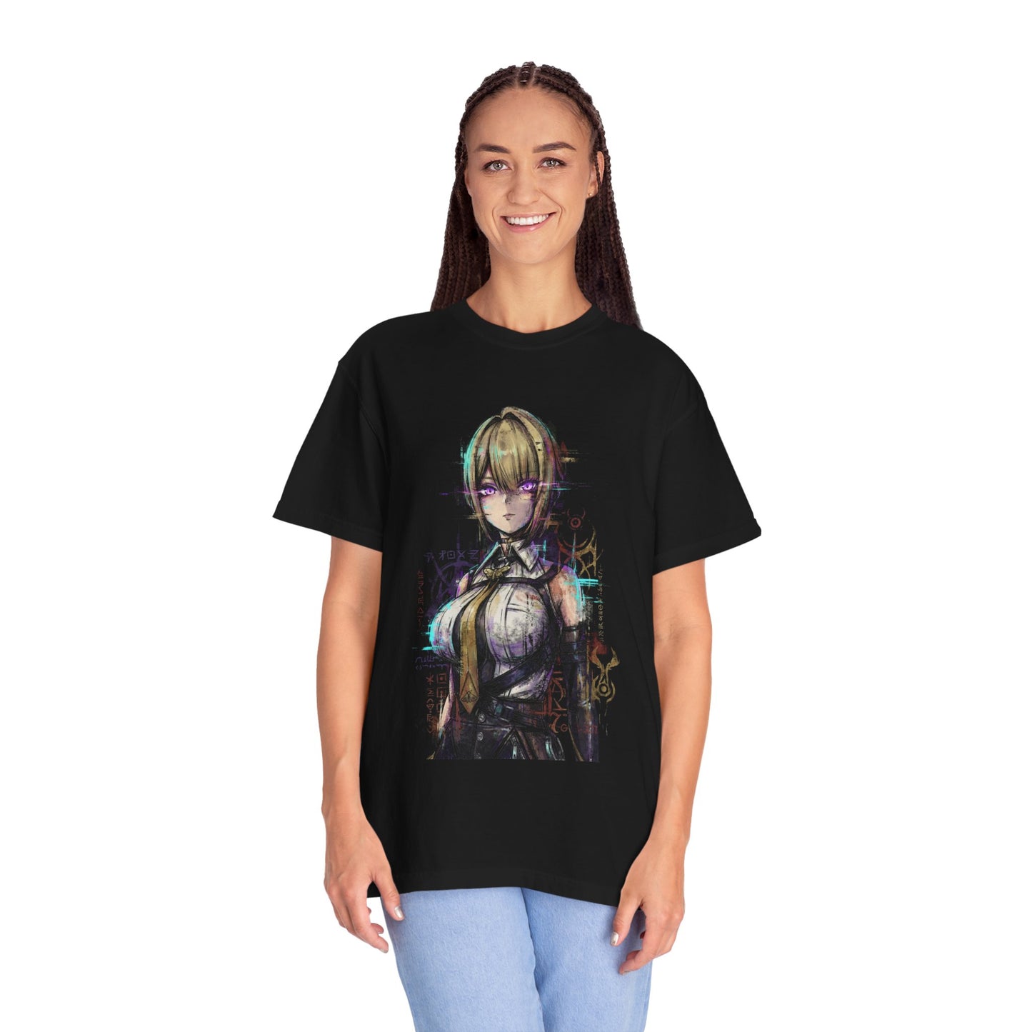 Zenless Zone Zero Evelyn Chevalier Spy Past Fire Burst Art Premium T-Shirt