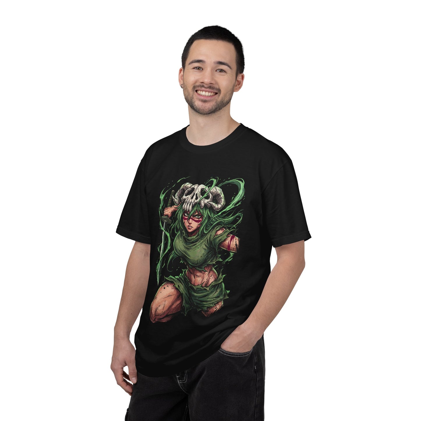 Nelliel Tu Odelschwanck Bleach Long Wavy Green Hair Art Premium T-Shirt
