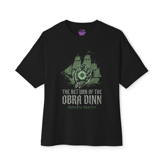 Lucas Pope Obra Dinn Minimal Colour Masterpiece Premium Oversized Unisex T-Shirt