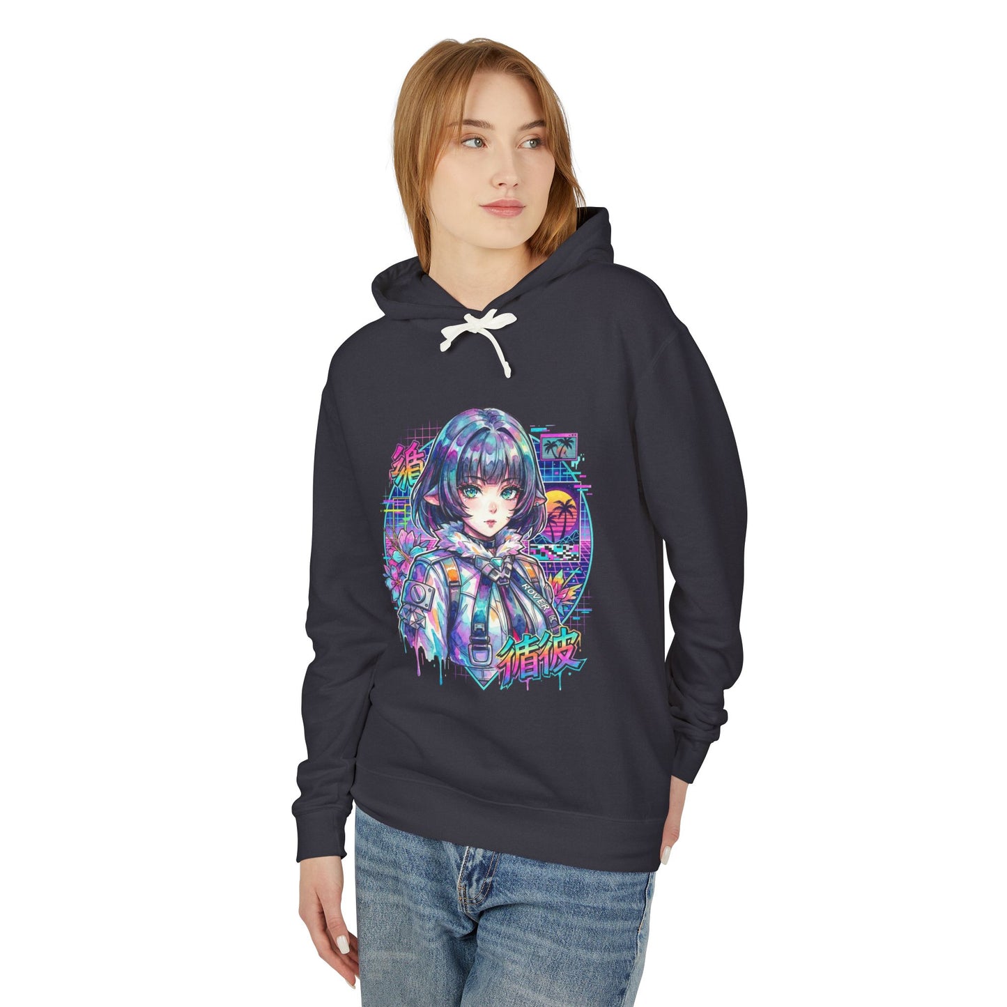 Jane Doe ZZZ Fanged Metal Build Unisex Premium Hoodie